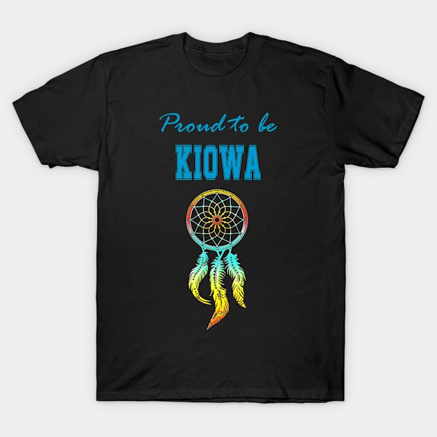 Native American Kiowa Dreamcatcher 48 T-Shirt by Barbara Jane Thomas